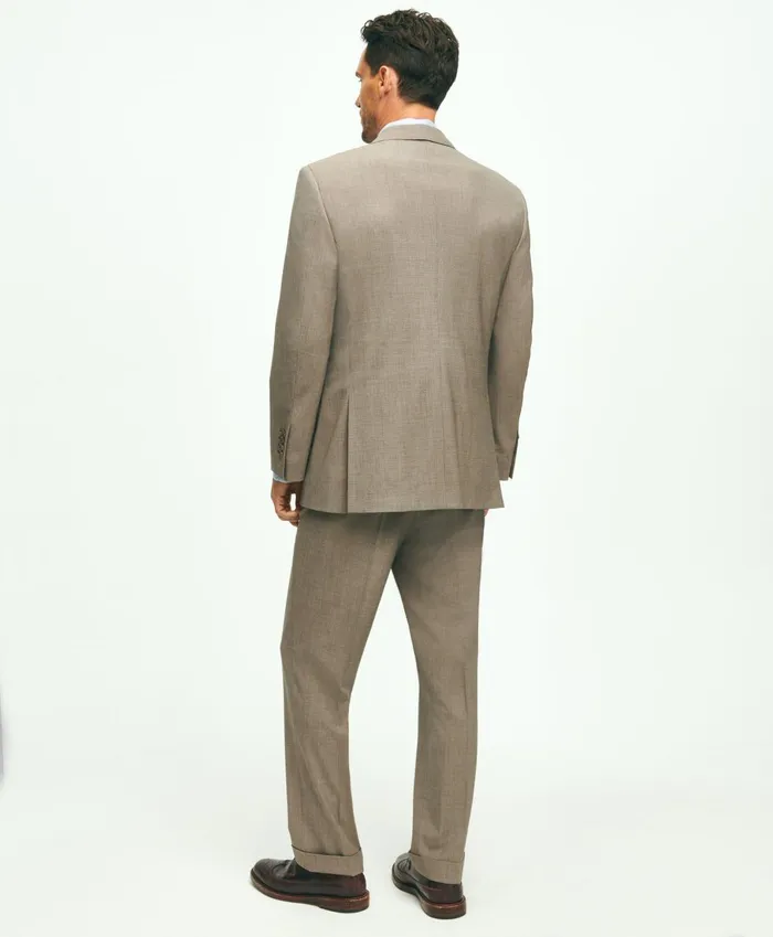 Suits Men Brooks Brothers Madison Fit Stretch Wool 1818 Suit Beige