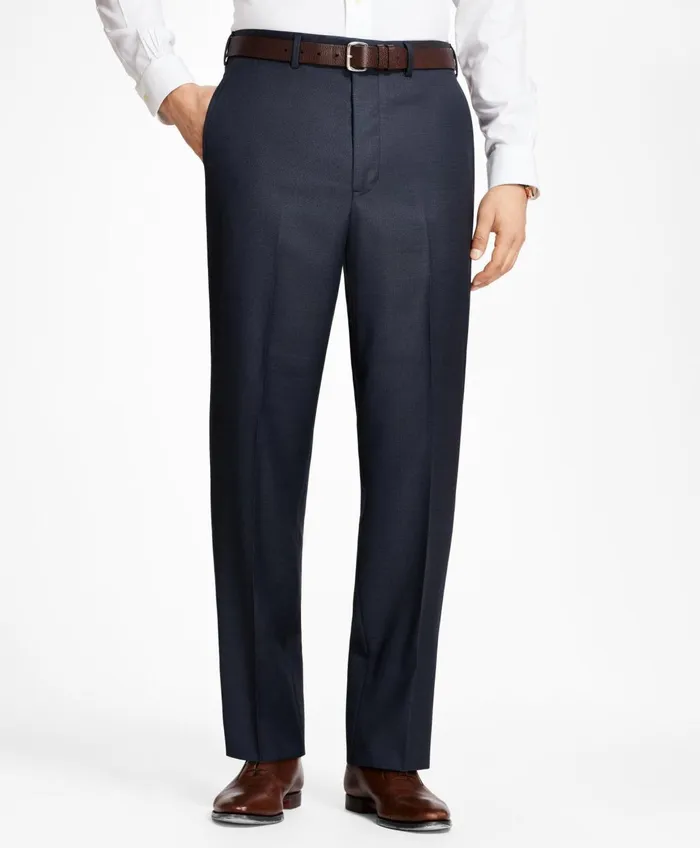 Suits Men Brooks Brothers Madison Fit Tic 1818 Suit Blue