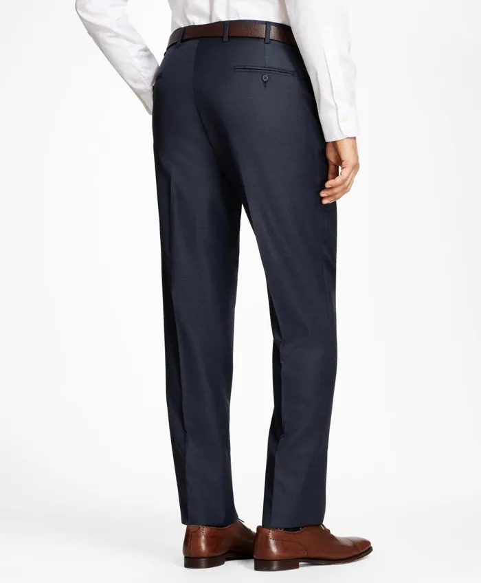 Suits Men Brooks Brothers Madison Fit Tic 1818 Suit Blue