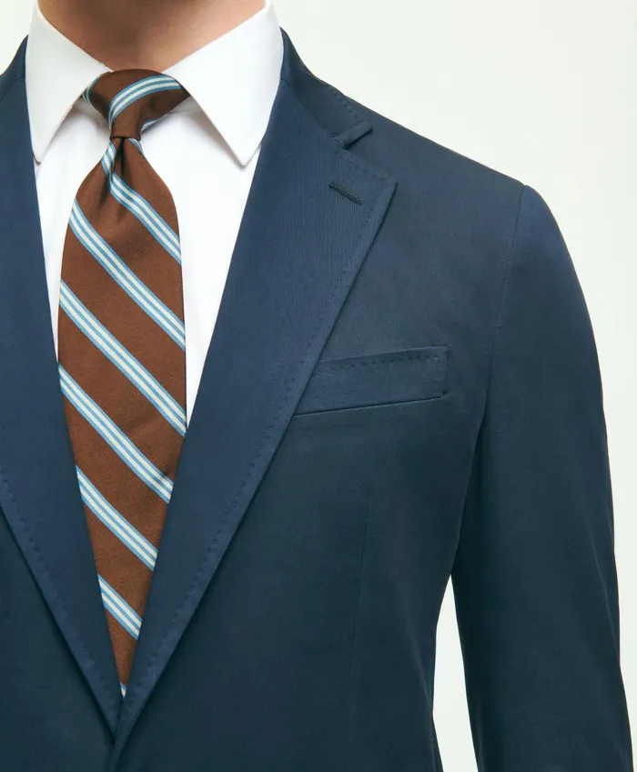 Suits Men Brooks Brothers Regent Fit Cotton Stretch Suit Jacket Navy