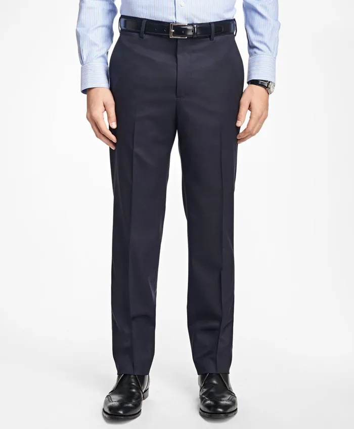 Suits Men Brooks Brothers Regent Fit Stretch Wool TwoButton 1818 Suit Navy