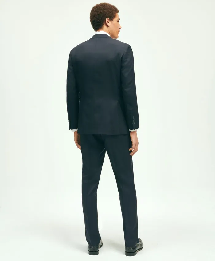 Suits Men Brooks Brothers Slim Fit Wool 1818 Suit Navy