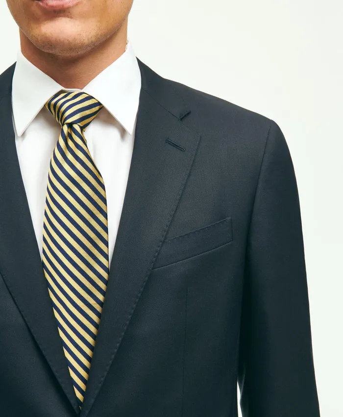Suits Men Brooks Brothers Slim Fit Wool 1818 Suit Navy