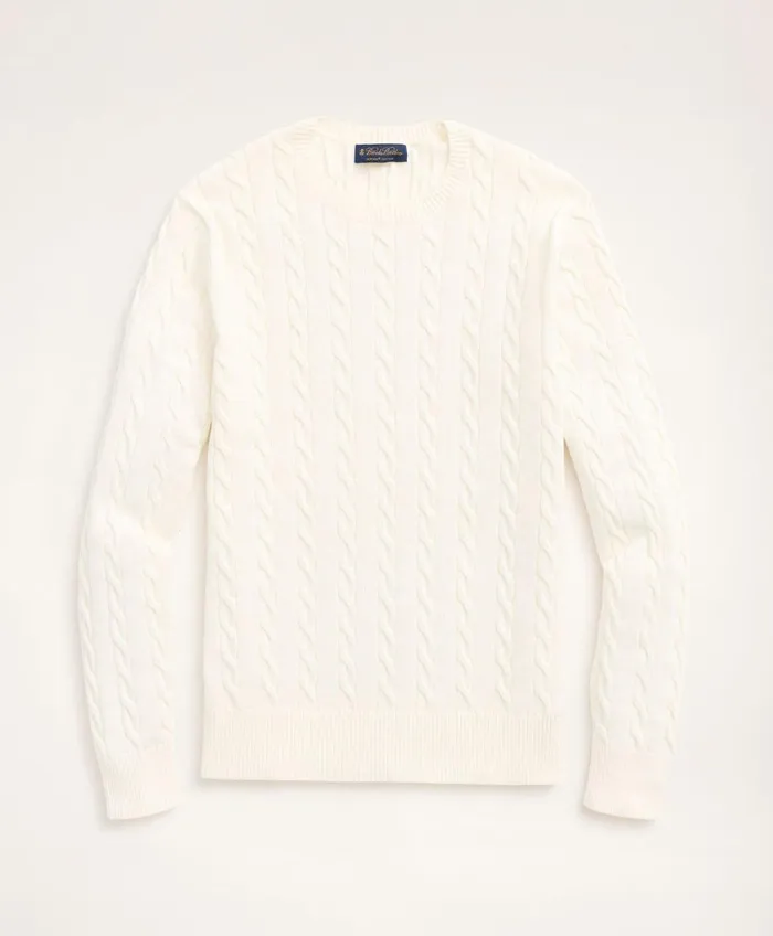 Sweaters Men Brooks Brothers Big andamp Tall Supima Cotton Cable Crewneck Sweater Ivory Sweaters Men Brooks Brothers Big andamp Tall Supima Cotton Cable Crewneck Sweater Ivory