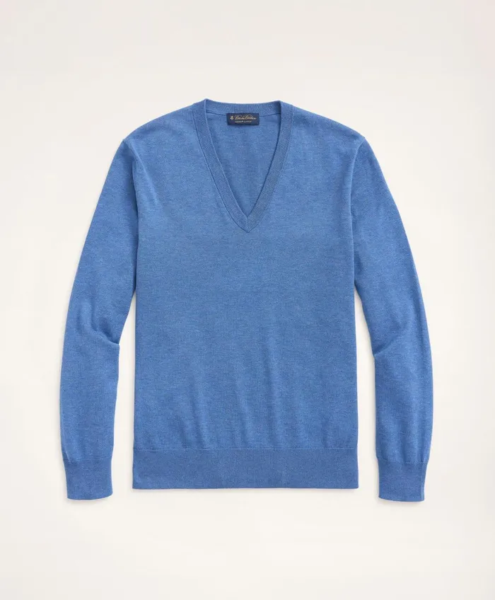 Sweaters Men Brooks Brothers Big andamp Tall Supima Cotton VNeck Sweater Dark Blue Heather Sweaters Men Brooks Brothers Big andamp Tall Supima Cotton VNeck Sweater Dark Blue Heather