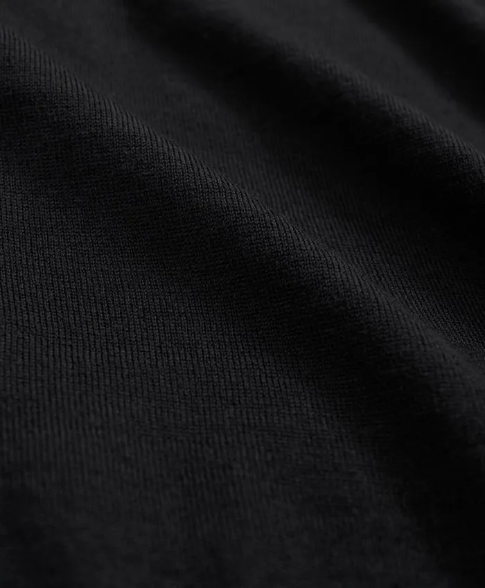 Sweaters Men Brooks Brothers Fine Merino Wool VNeck Sweater Black