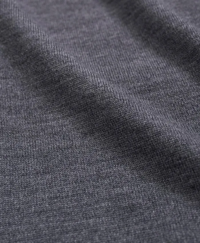 Sweaters Men Brooks Brothers Fine Merino Wool VNeck Sweater Grey Heather