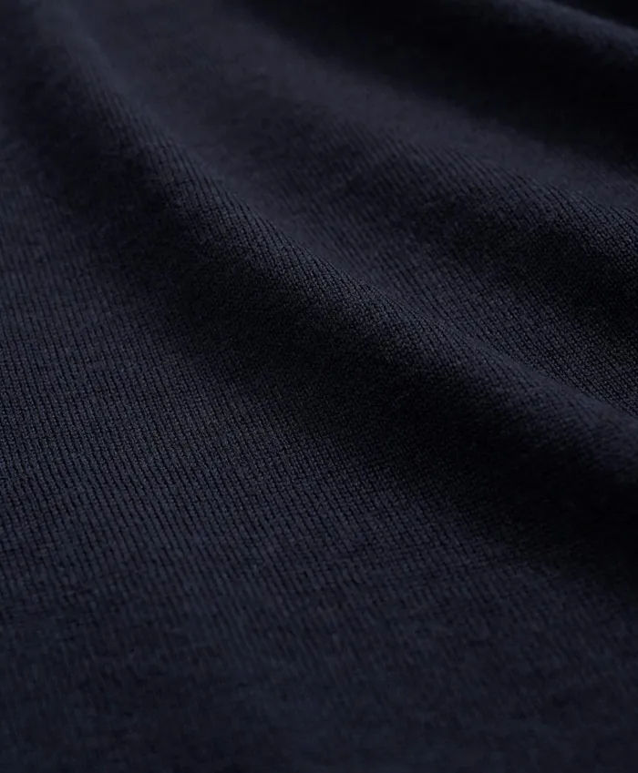Sweaters Men Brooks Brothers Fine Merino Wool VNeck Sweater Navy