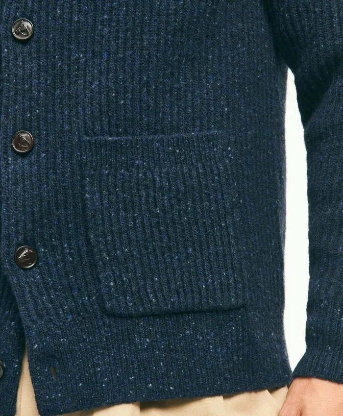 Sweaters Men Brooks Brothers Merino Shawl Collar Cardigan Navy