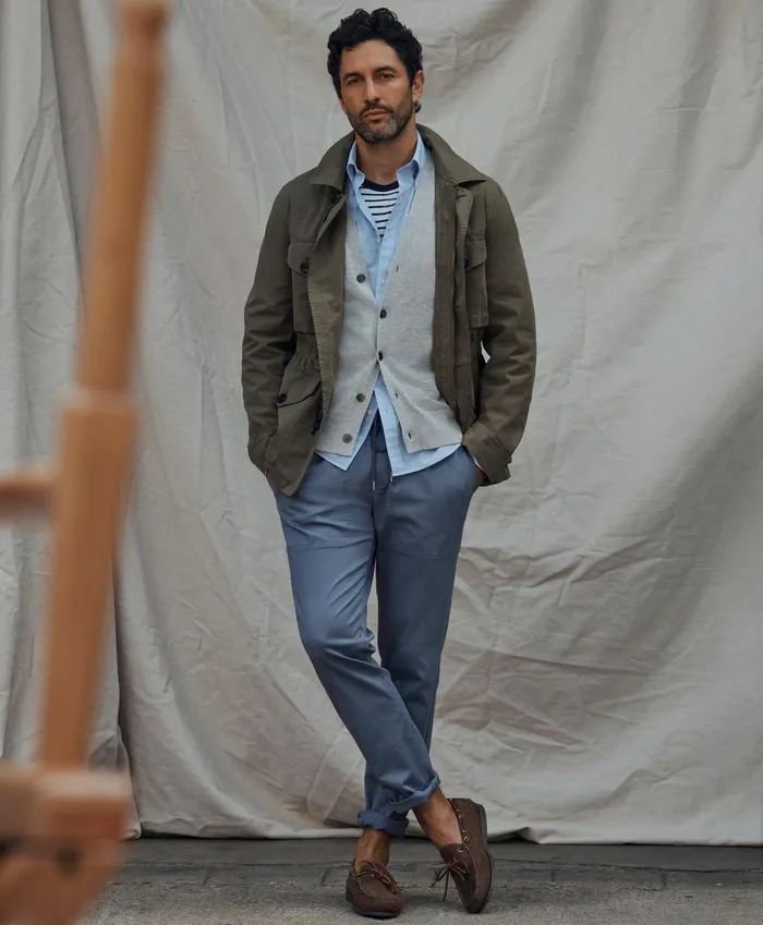 Sweaters Men Brooks Brothers Supima Cotton ButtonFront Cardigan Grey Heather