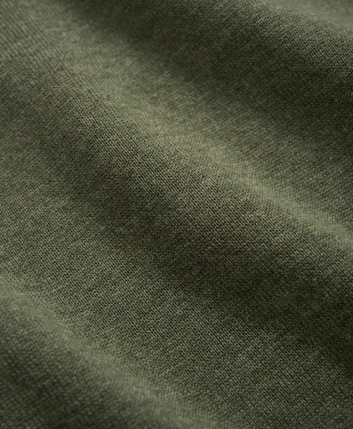 Sweaters Men Brooks Brothers Supima Cotton HalfZip Sweater Dark Green Heather