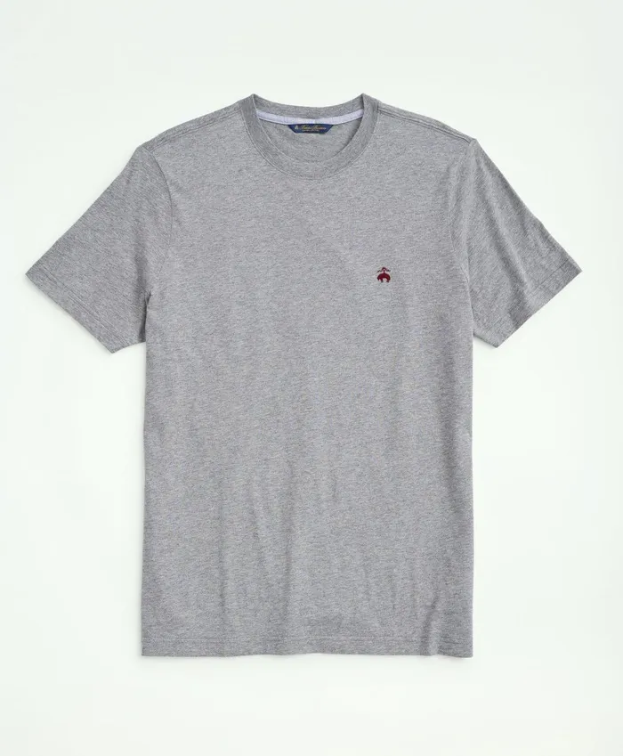 TShirts andamp Sweats Men Brooks Brothers Big andamp Tall Supima Cotton TShirt Dark Heather Grey TShirts andamp Sweats Men Brooks Brothers Big andamp Tall Supima Cotton TShirt Dark Heather Grey