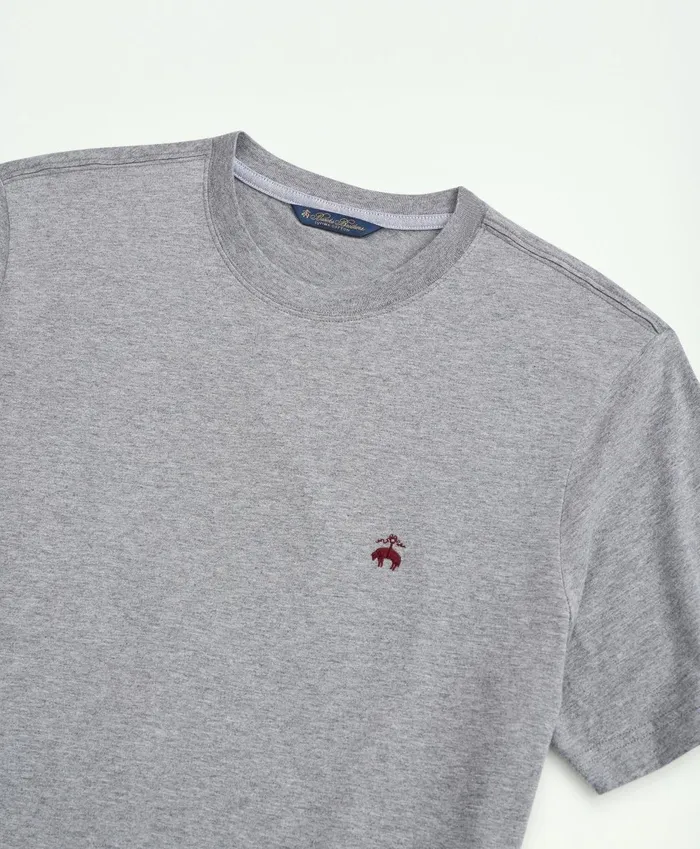 TShirts andamp Sweats Men Brooks Brothers Big andamp Tall Supima Cotton TShirt Dark Heather Grey