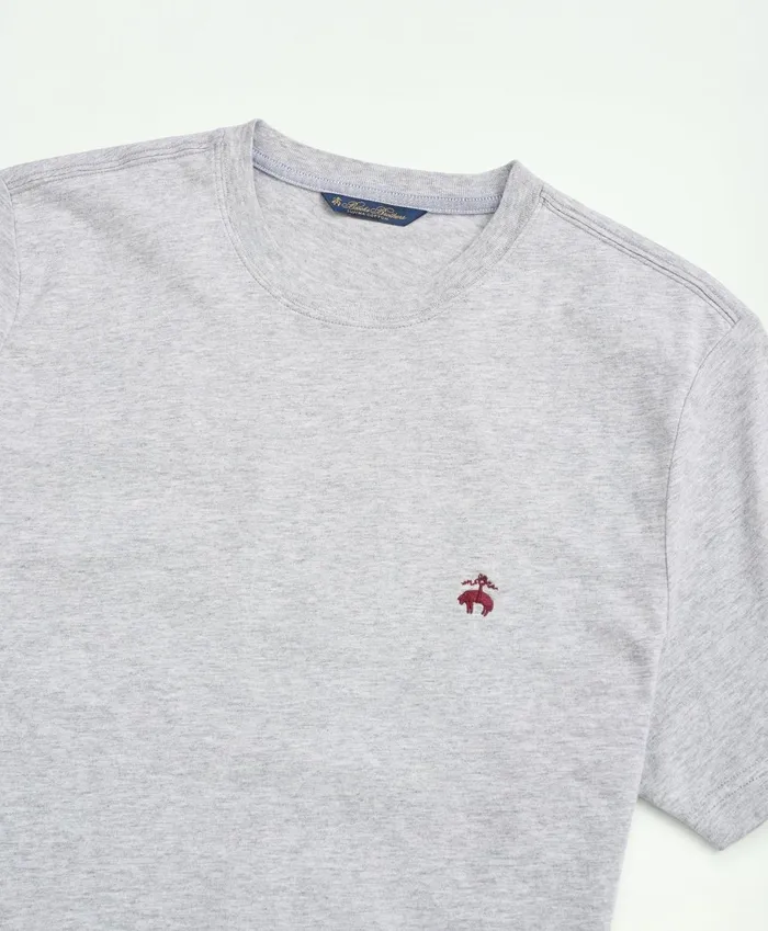 TShirts andamp Sweats Men Brooks Brothers Big andamp Tall Supima Cotton TShirt Grey Heather