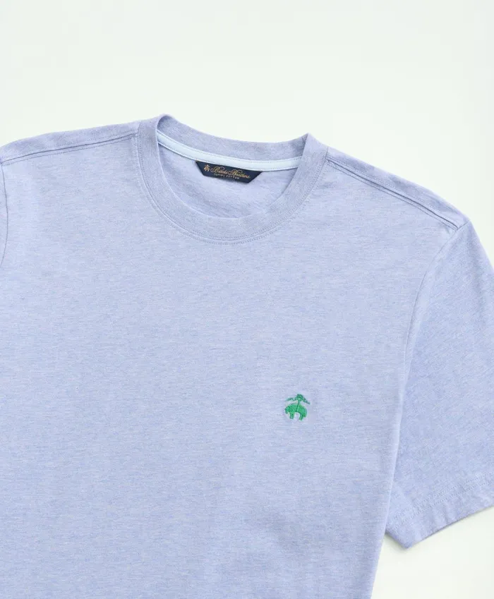 TShirts andamp Sweats Men Brooks Brothers Big andamp Tall Supima Cotton TShirt Light Blue Heather