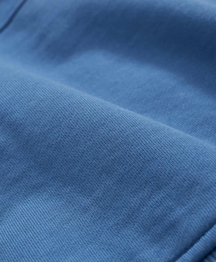 TShirts andamp Sweats Men Brooks Brothers Cotton French Terry HalfZip Sweatshirt Blue