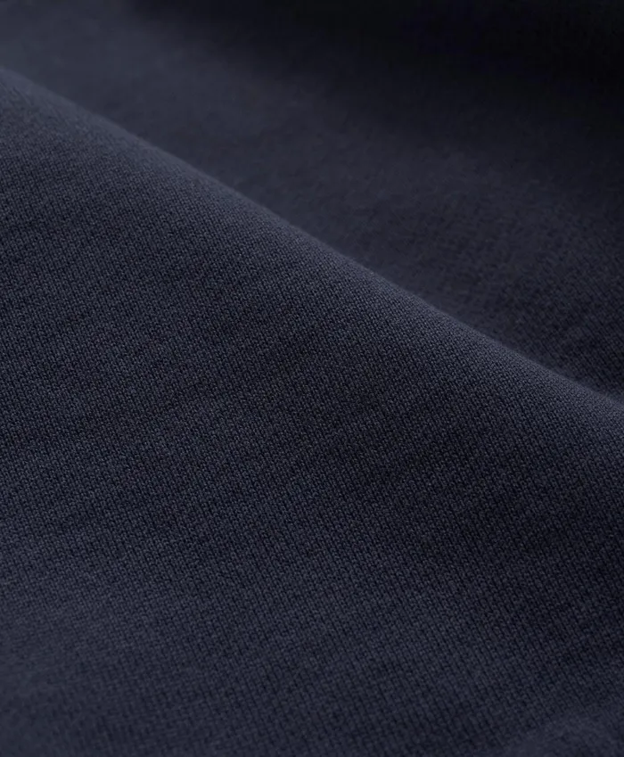 TShirts andamp Sweats Men Brooks Brothers Cotton French Terry HalfZip Sweatshirt Navy