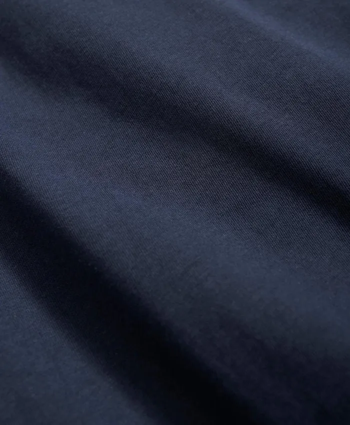 TShirts andamp Sweats Men Brooks Brothers Cotton Henley LongSleeve TShirt Navy