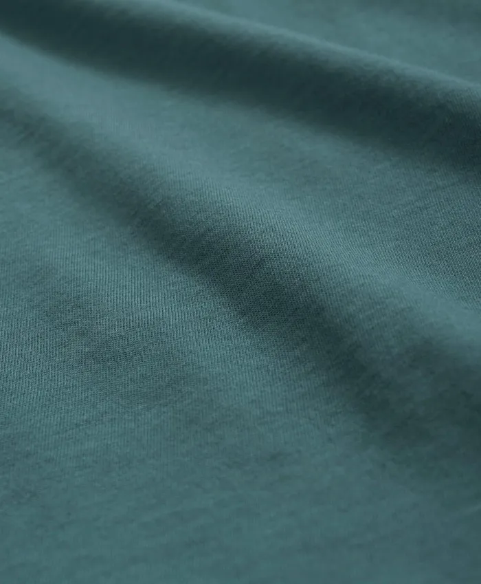 TShirts andamp Sweats Men Brooks Brothers Washed Supima Cotton Logo Crewneck TShirt Dark Green