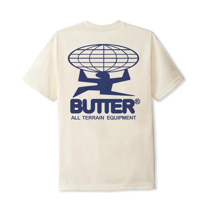 TShirts Men Butter Goods All Terrain Tee Natural