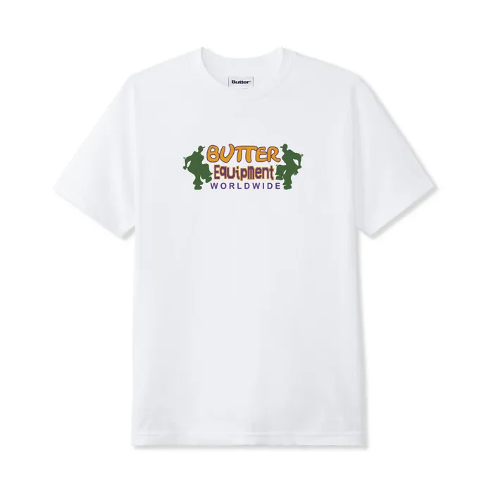 TShirts Men Butter Goods Breaker Tee White