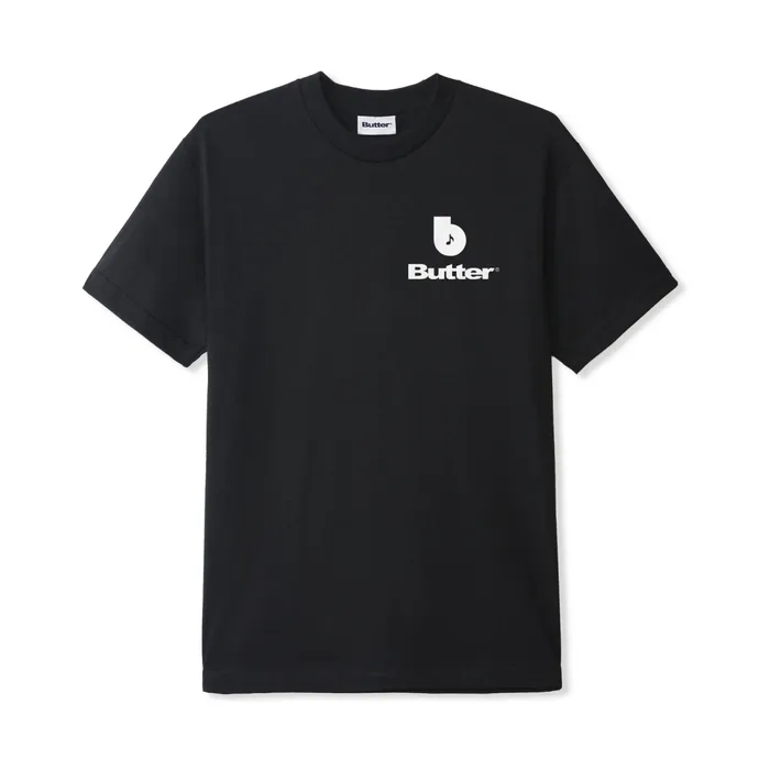 TShirts Men Butter Goods Finest Logo Tee Black