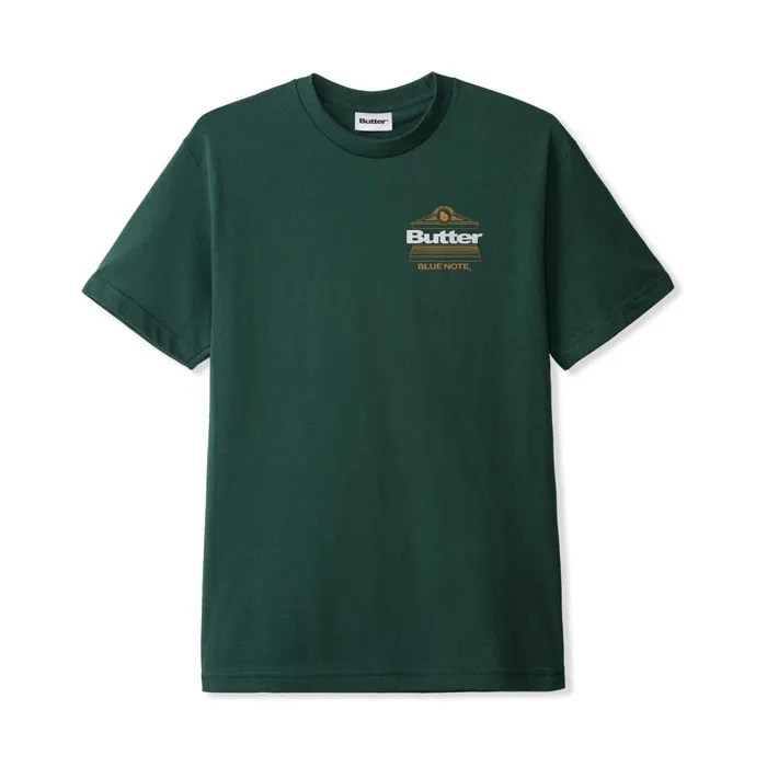 TShirts Men Butter Goods Jazz Messengers Tee Dark Forest