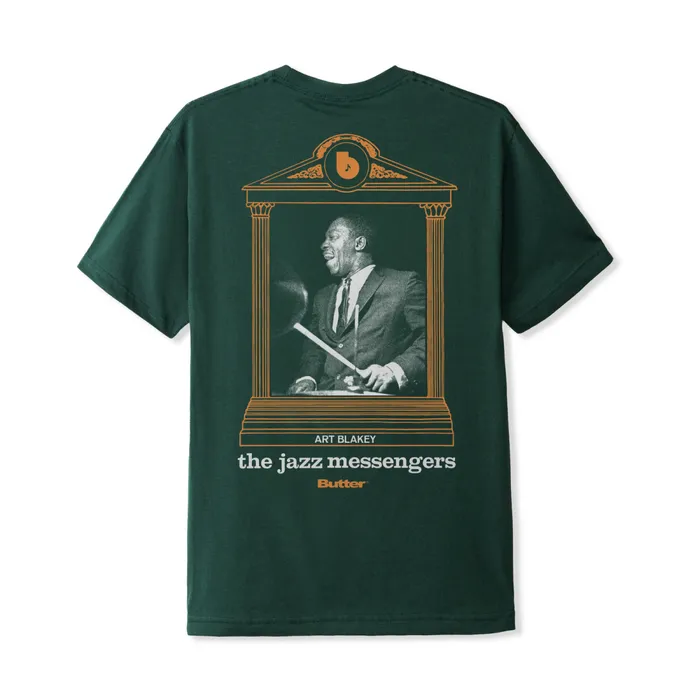 TShirts Men Butter Goods Jazz Messengers Tee Dark Forest TShirts Men Butter Goods Jazz Messengers Tee Dark Forest