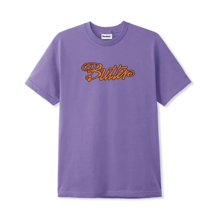 TShirts Men Butter Goods Jive Tee Washed Grape