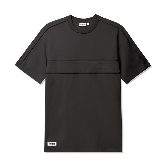 TShirts Men Butter Goods Movement SS Tee Washed Black