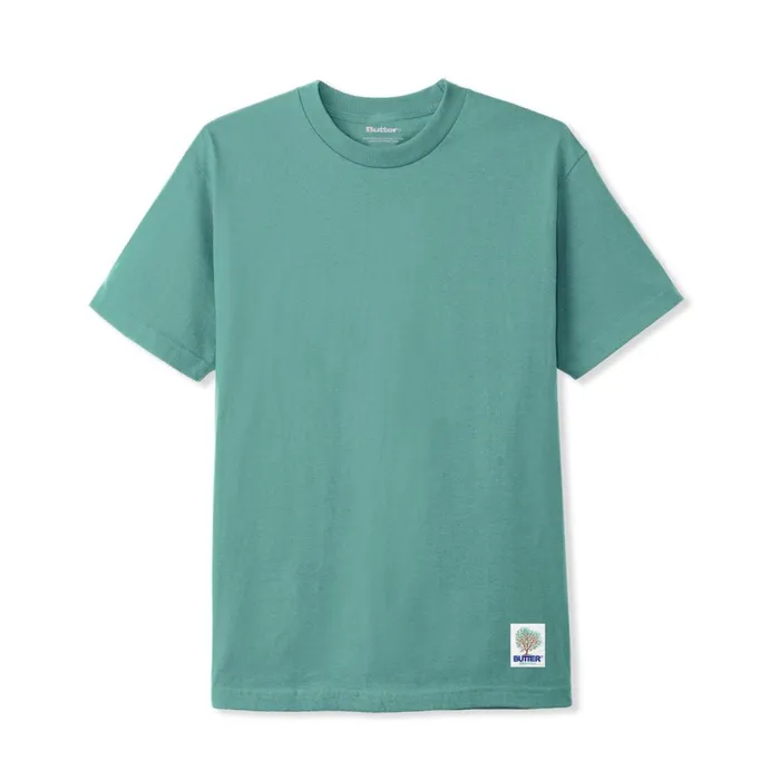 TShirts Men Butter Goods Organic Tee Teal