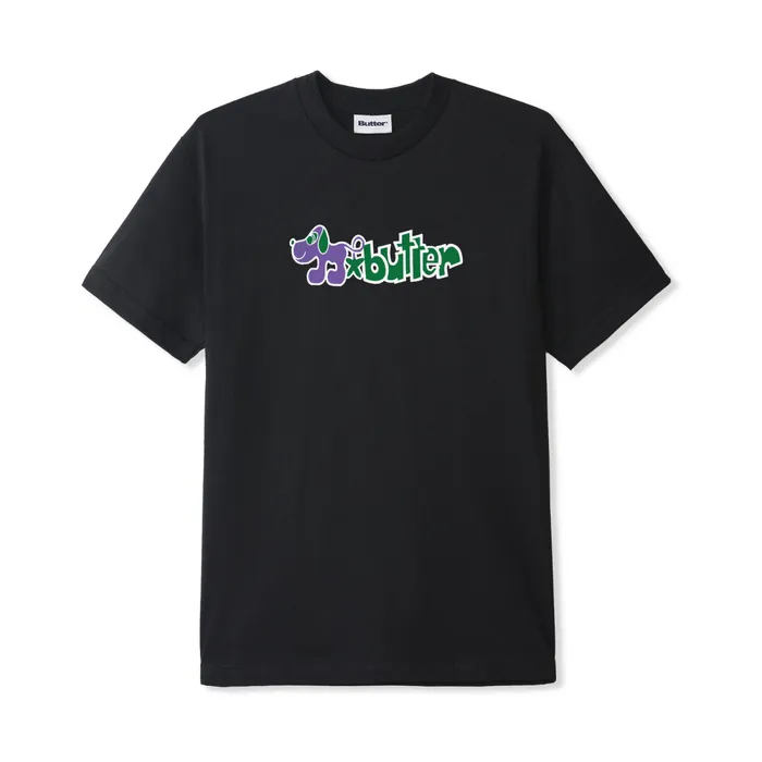 TShirts Men Butter Goods Pooch Tee Black