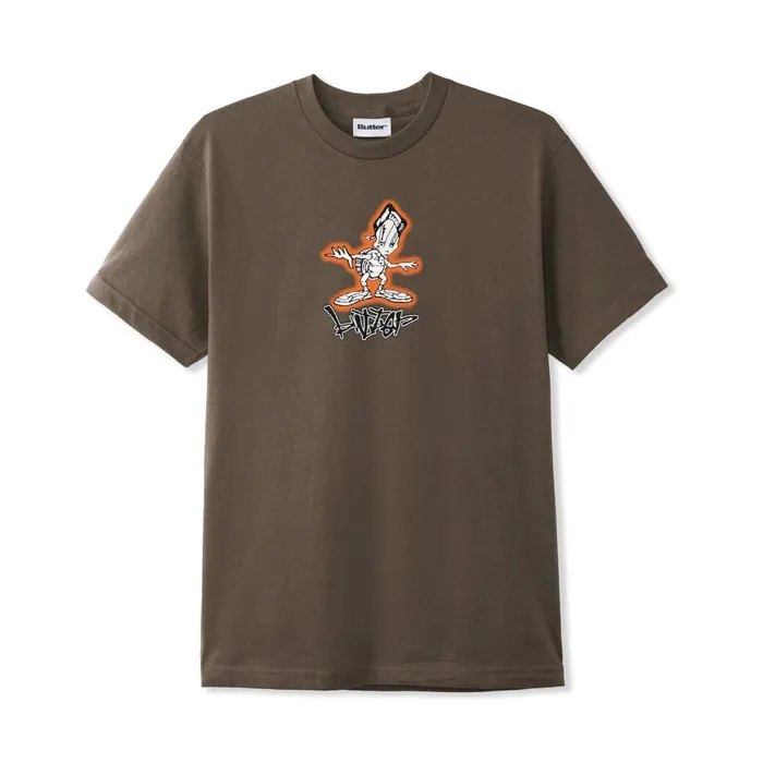 TShirts Men Butter Goods Turtle Tee Brown