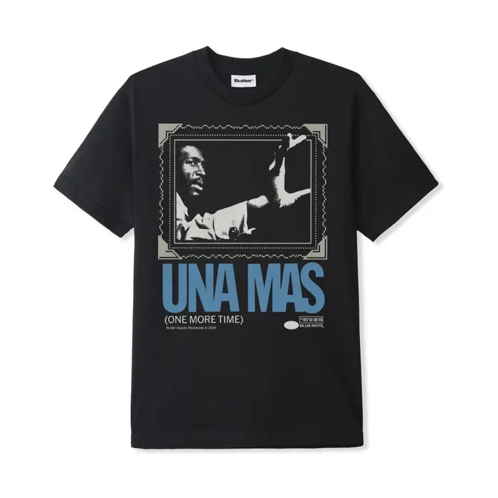 TShirts Men Butter Goods Una Mas Tee Black