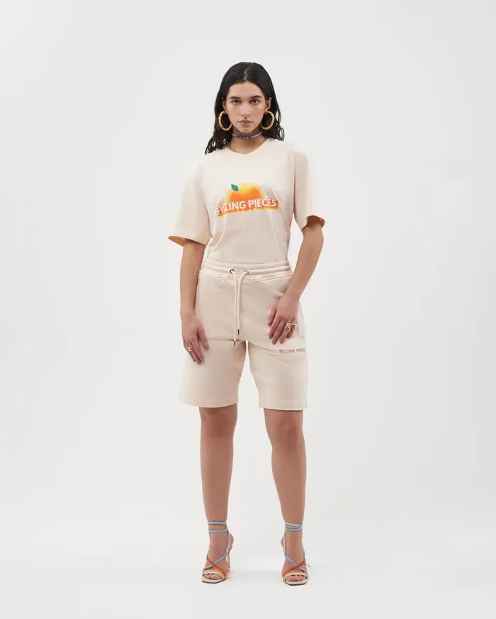 Tee Greetings Eggshell White MenWomen Filling Pieces TShirts and Shirts