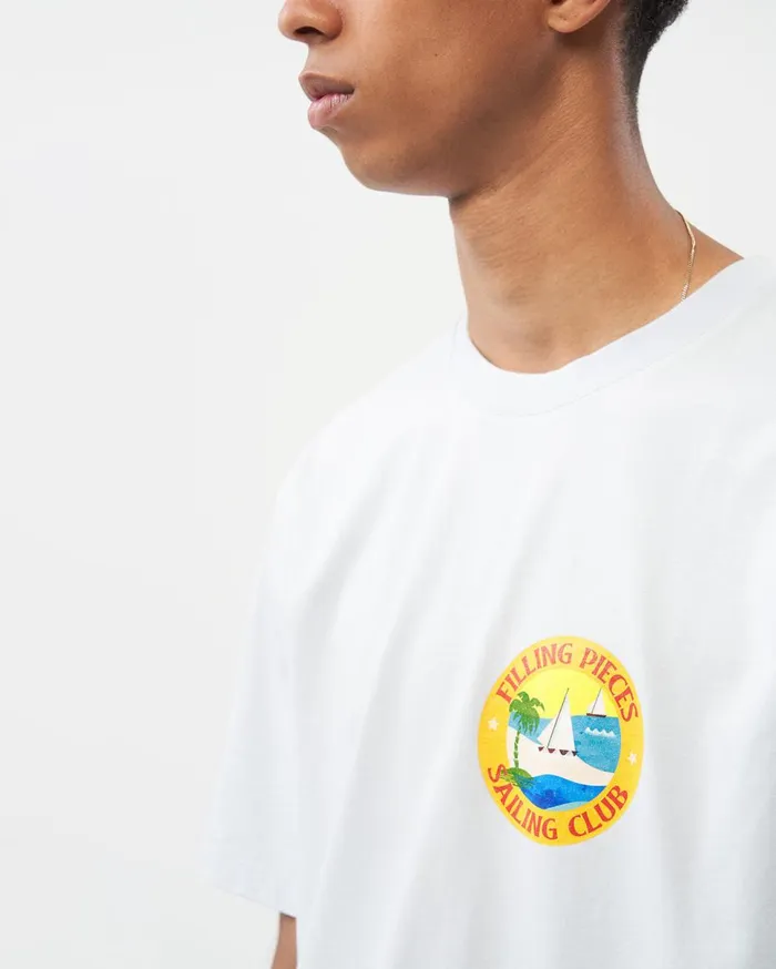 Tee Sailing Club Arctic Ice White MenWomen Filling Pieces TShirts and Shirts