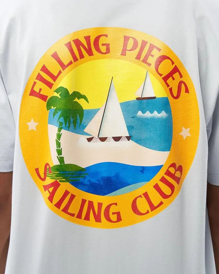 Tee Sailing Club Arctic Ice White WomenMen Filling Pieces TShirts and Shirts
