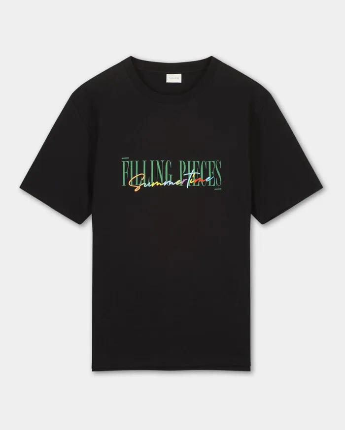 Tee Summertime Black MenWomen Filling Pieces TShirts and Shirts