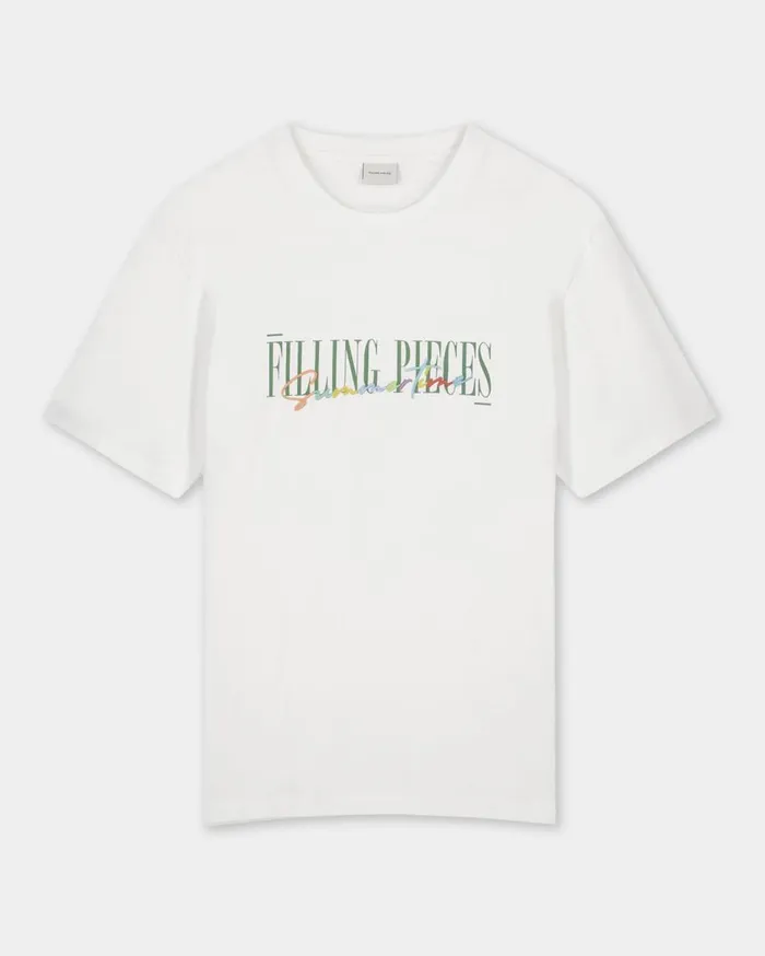 Tee Summertime White MenWomen Filling Pieces TShirts and Shirts