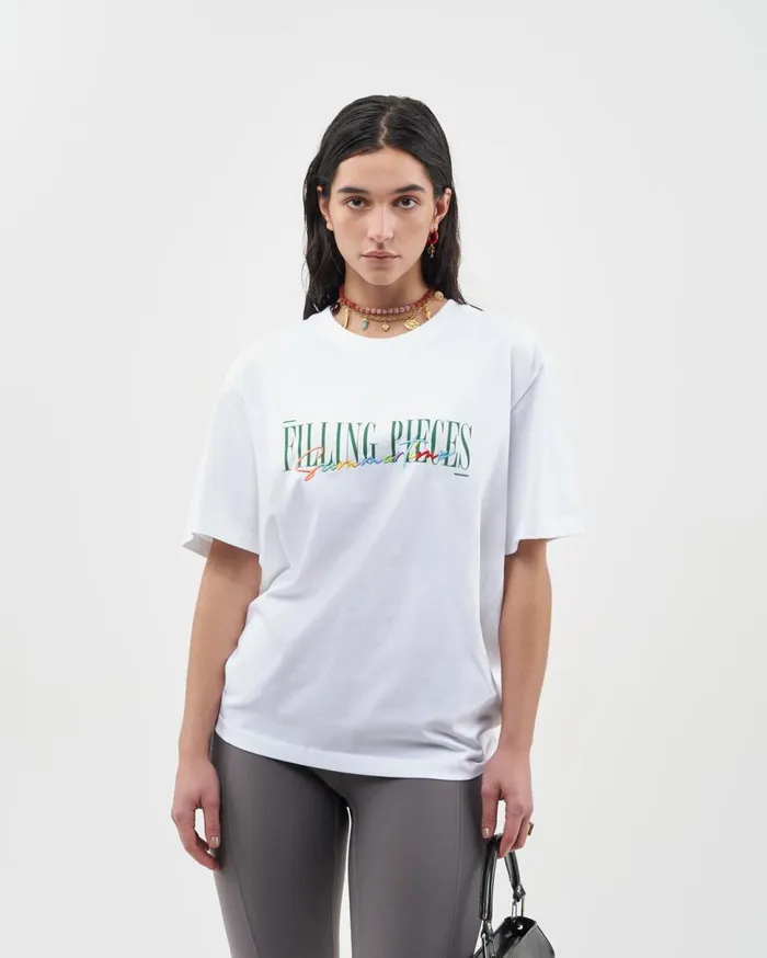 Tee Summertime White MenWomen Filling Pieces TShirts and Shirts