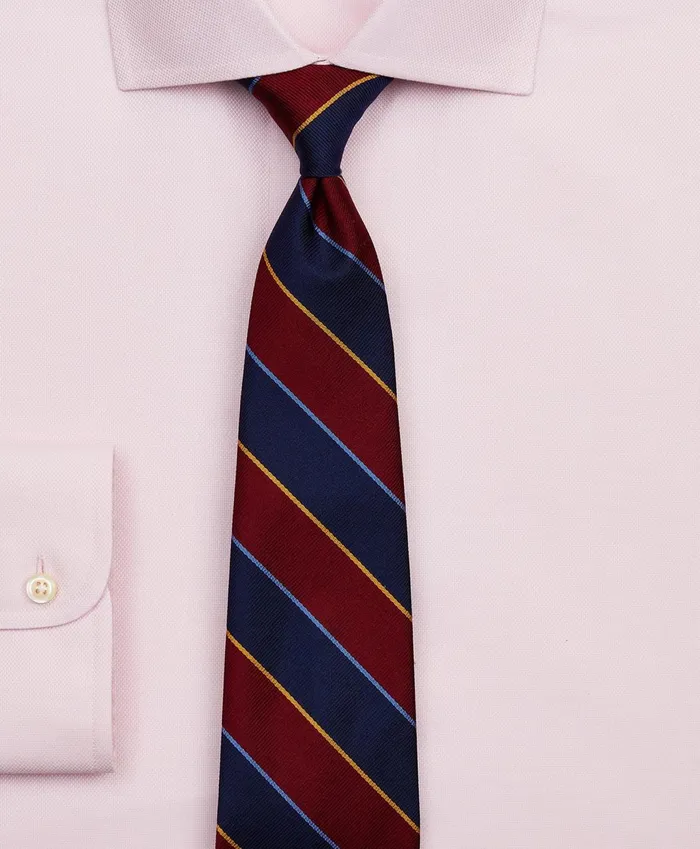 Ties andamp Pocket Squares Men Brooks Brothers Argyll andamp Sutherland Rep Tie Navyburgundy