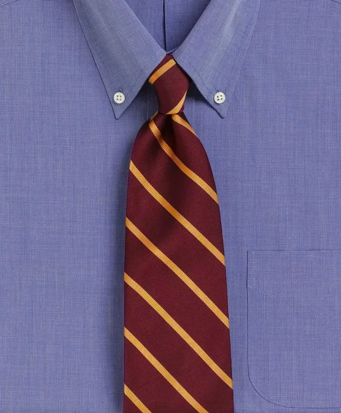 Ties andamp Pocket Squares Men Brooks Brothers Bb3 Rep Tie Burgundygold
