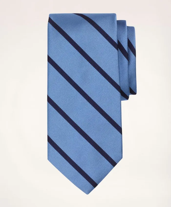 Ties andamp Pocket Squares Men Brooks Brothers Bb3 Rep Tie Light Blue