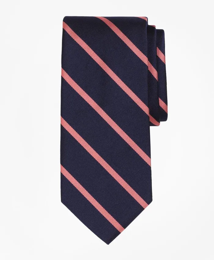 Ties andamp Pocket Squares Men Brooks Brothers Bb3 Rep Tie Navypink
