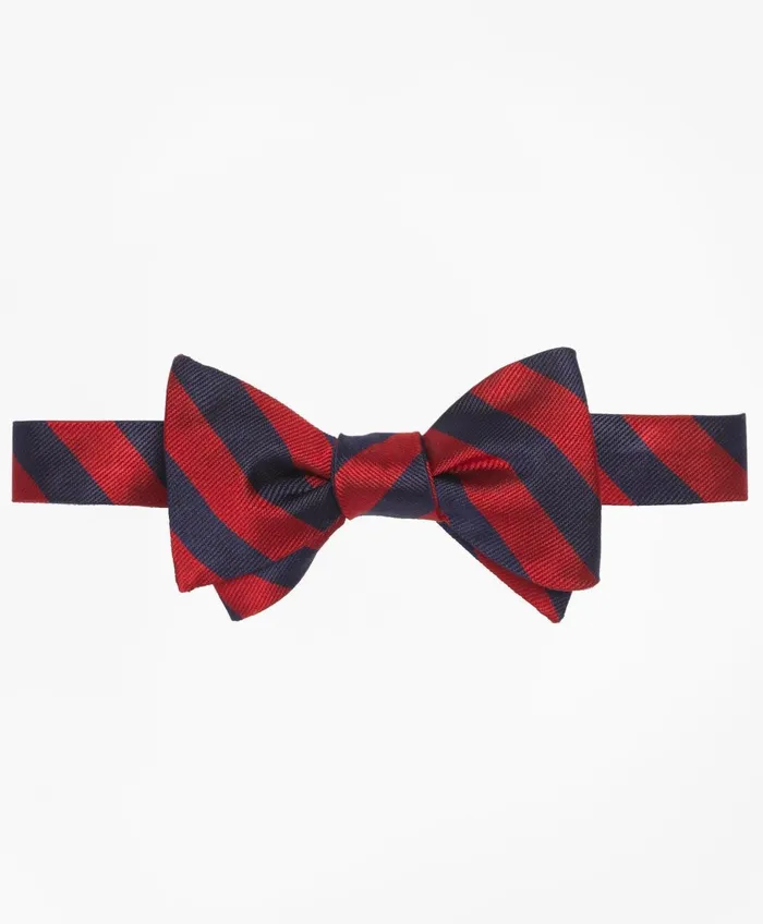 Ties andamp Pocket Squares Men Brooks Brothers Bb4 Rep Bow Tie Red
