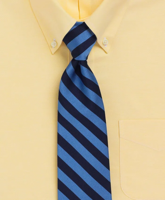 Ties andamp Pocket Squares Men Brooks Brothers Bb4 Rep Tie Bluenavy