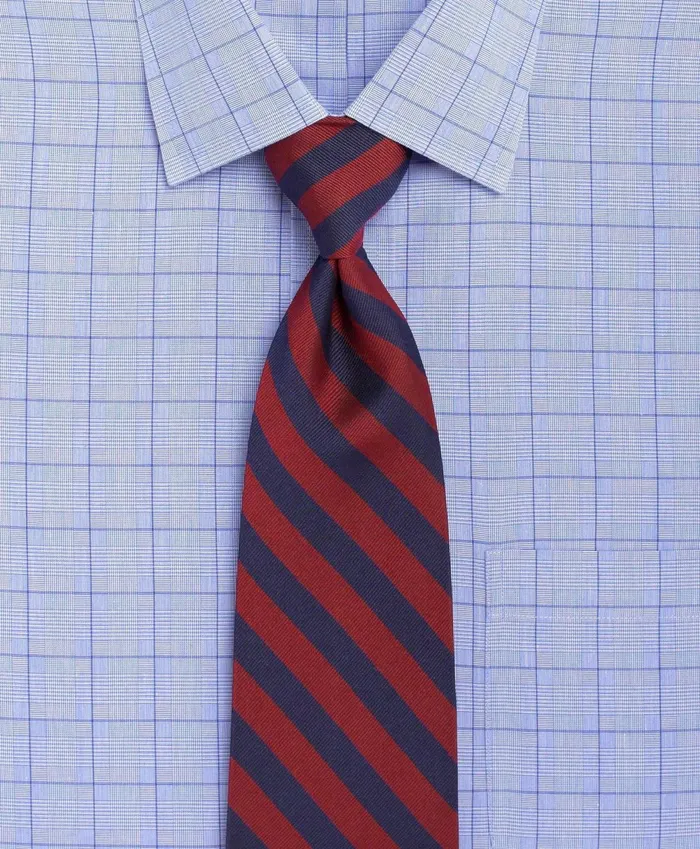 Ties andamp Pocket Squares Men Brooks Brothers Bb4 Rep Tie Burgundynavy