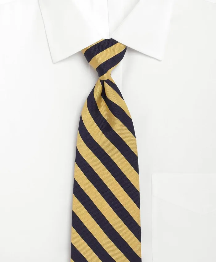 Ties andamp Pocket Squares Men Brooks Brothers Bb4 Rep Tie Navygold