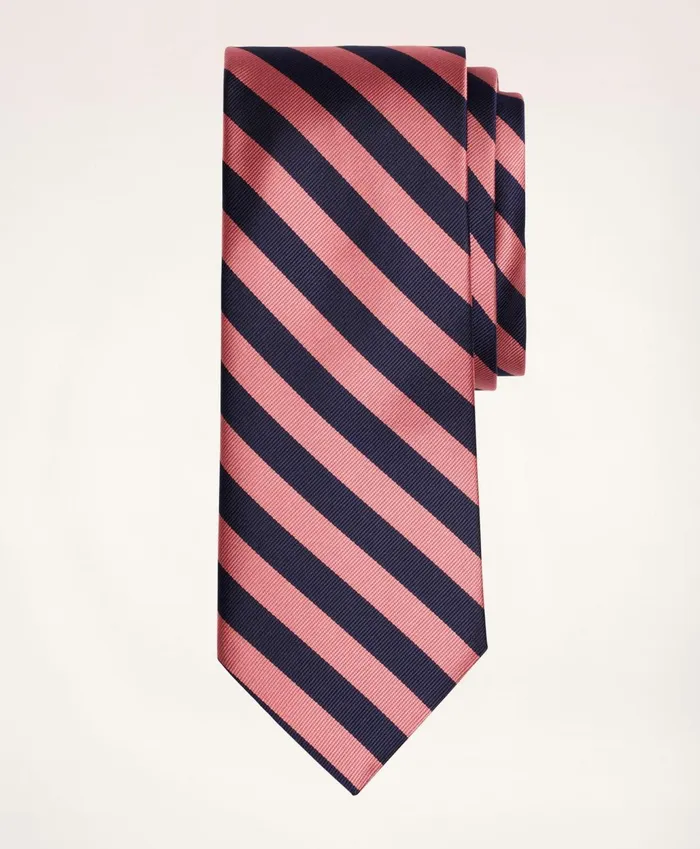 Ties andamp Pocket Squares Men Brooks Brothers Bb4 Rep Tie Pinknavy