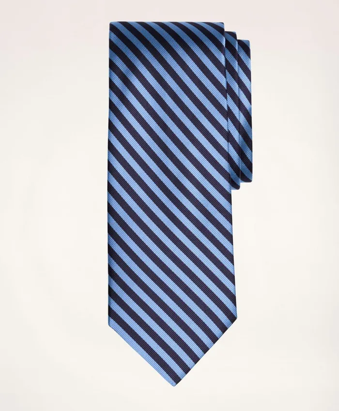Ties andamp Pocket Squares Men Brooks Brothers Bb5 Rep Tie Light Blue